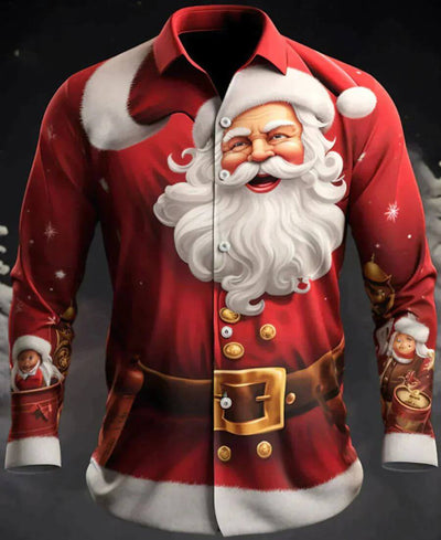 Klaus | Bequemes T-Shirt mit Weihnachtsmotiv