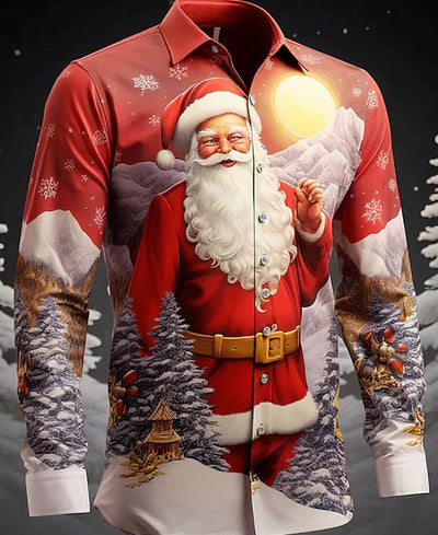 Klaus | Bequemes T-Shirt mit Weihnachtsmotiv