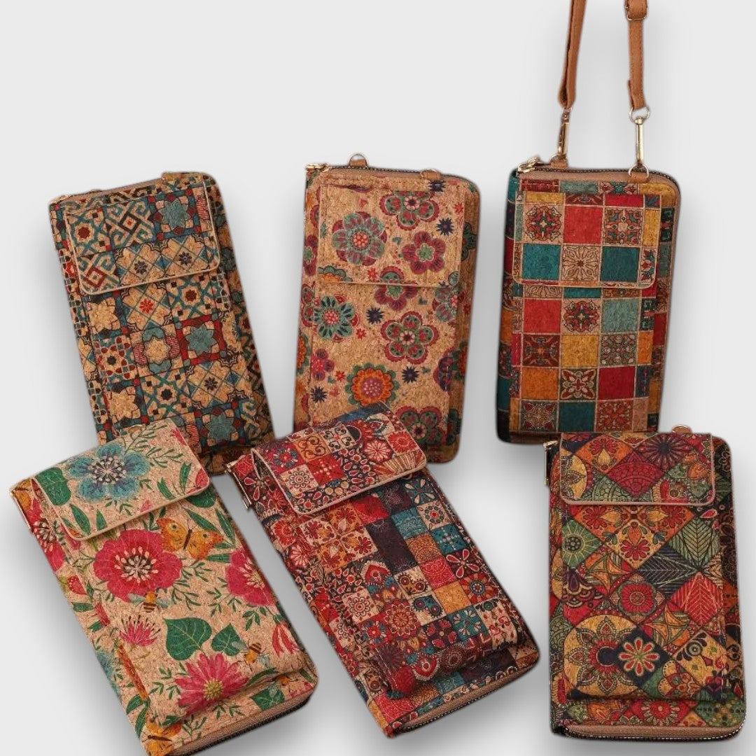 Floretta – Boho Crossbody mit Blumenprint