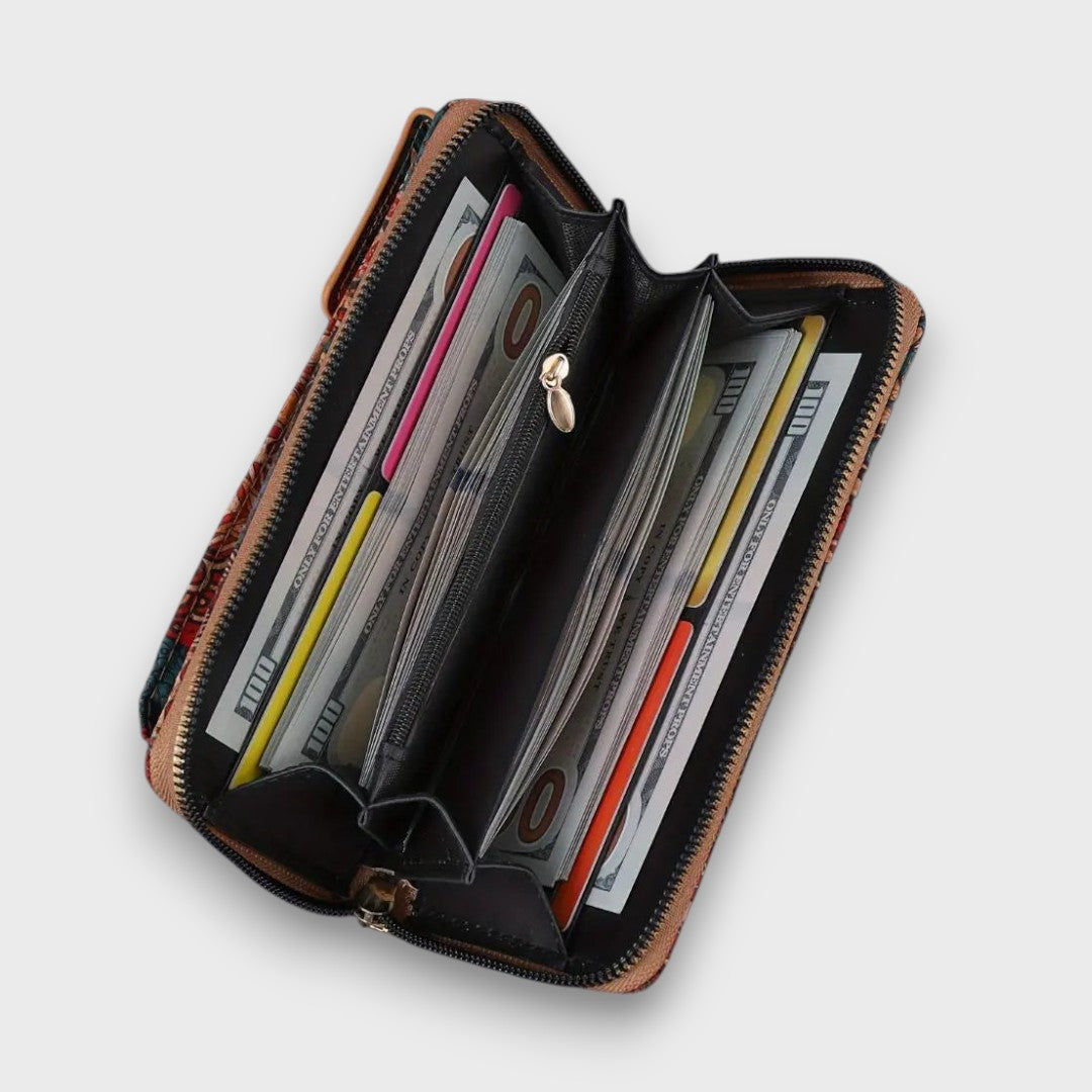 Floretta – Boho Crossbody mit Blumenprint