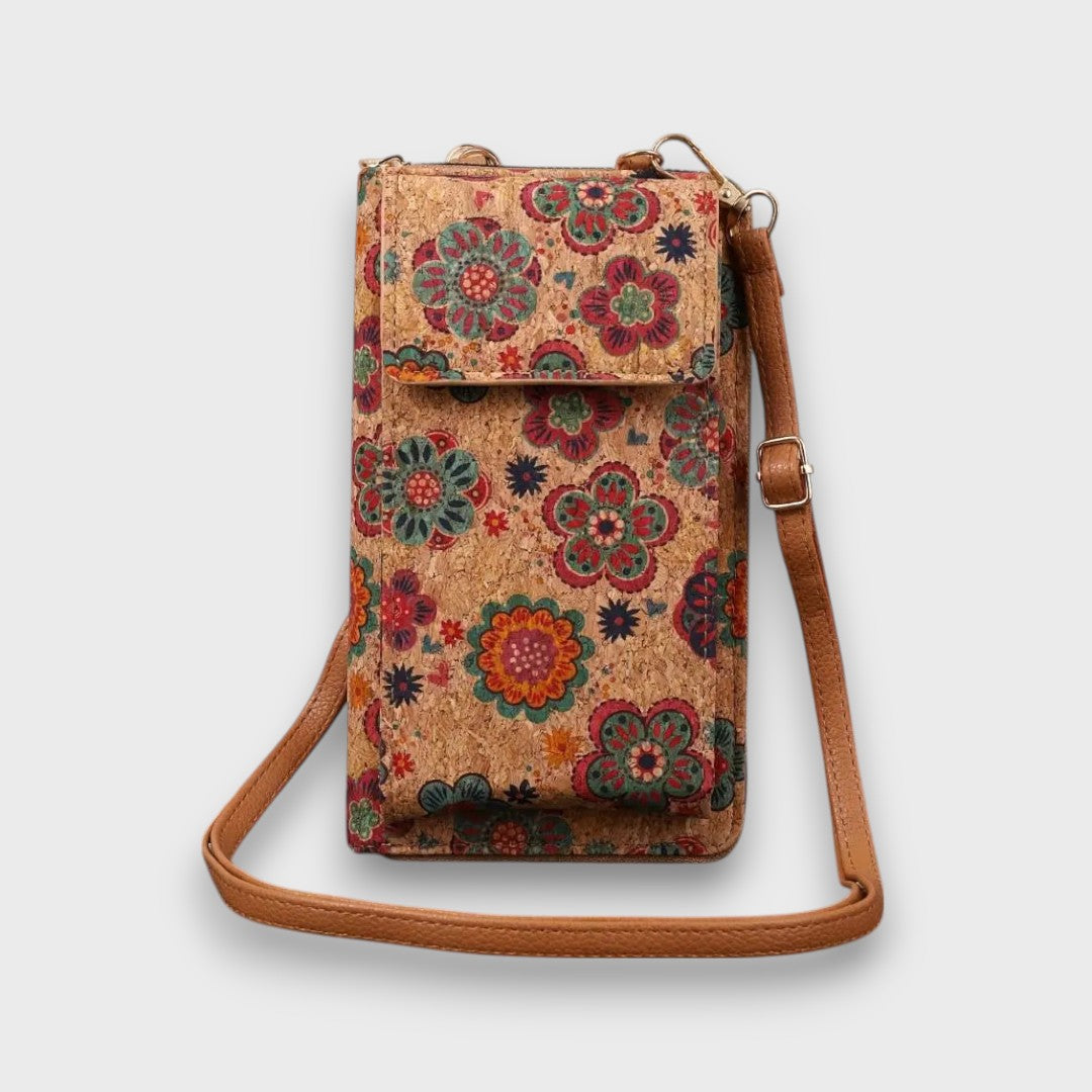 Floretta – Boho Crossbody mit Blumenprint