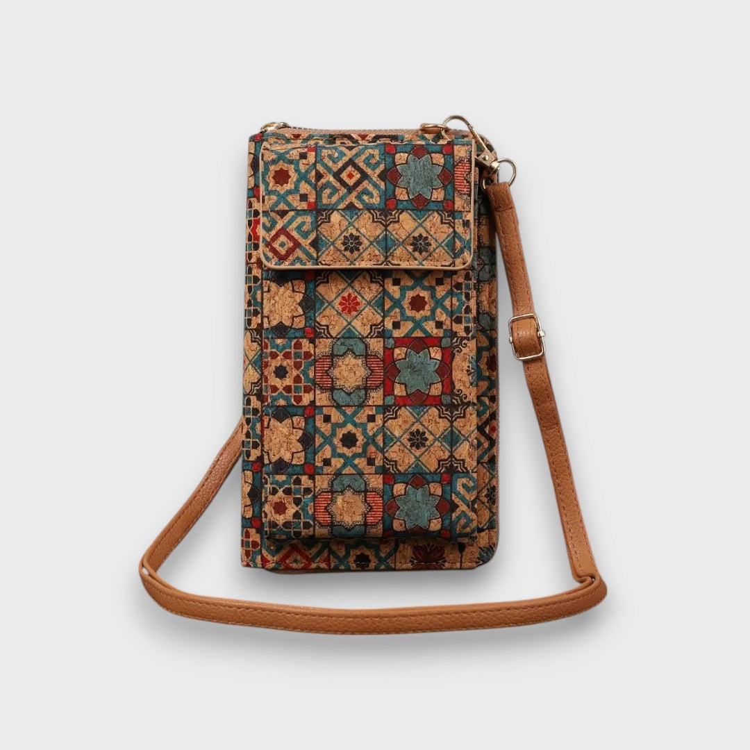 Floretta – Boho Crossbody mit Blumenprint