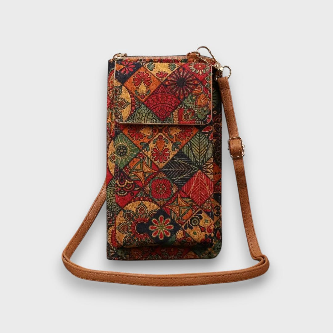 Floretta – Boho Crossbody mit Blumenprint