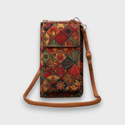 Floretta – Boho Crossbody mit Blumenprint
