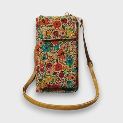 Floretta – Boho Crossbody mit Blumenprint