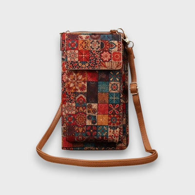 Floretta – Boho Crossbody mit Blumenprint