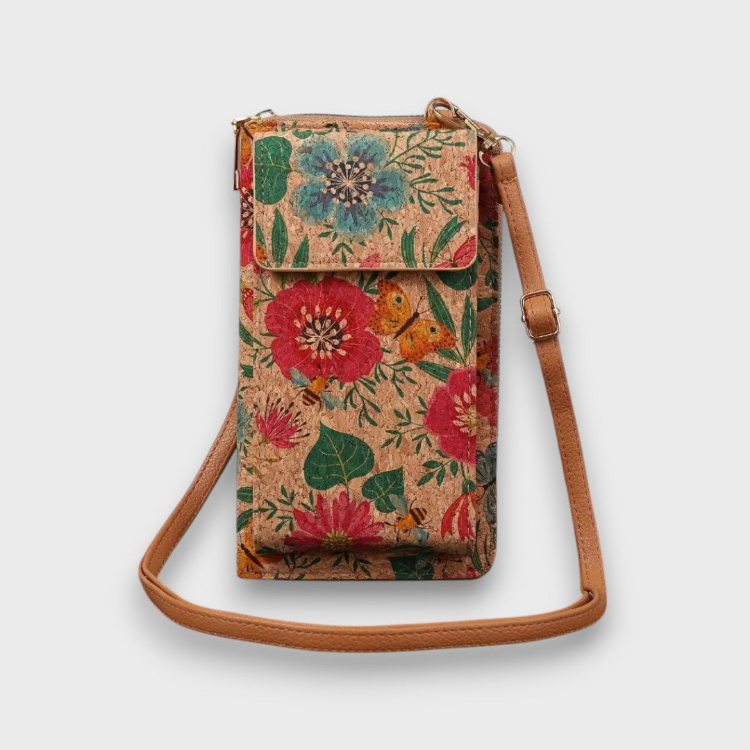 Floretta – Boho Crossbody mit Blumenprint