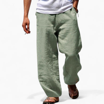 Jonas | Leichte locker sitzende Sommerhose aus Leinen