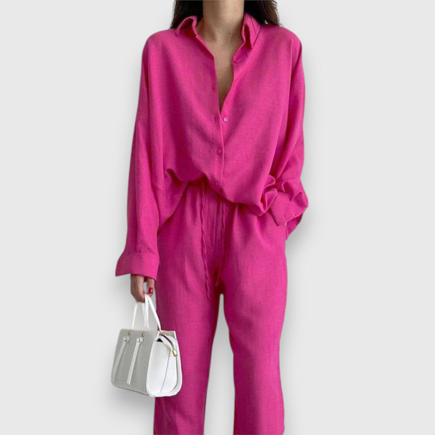 Luisa – Sommer-Set mit Bluse und weiter Hose