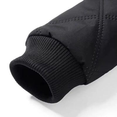 Windichte Herren Winter Jacke mit Fleece Innenfutter