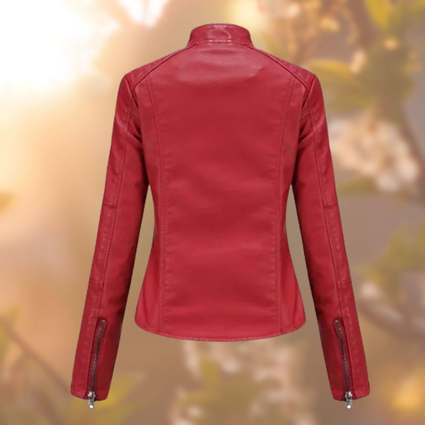Mandy™ – Hochwertige Vegane Lederjacke