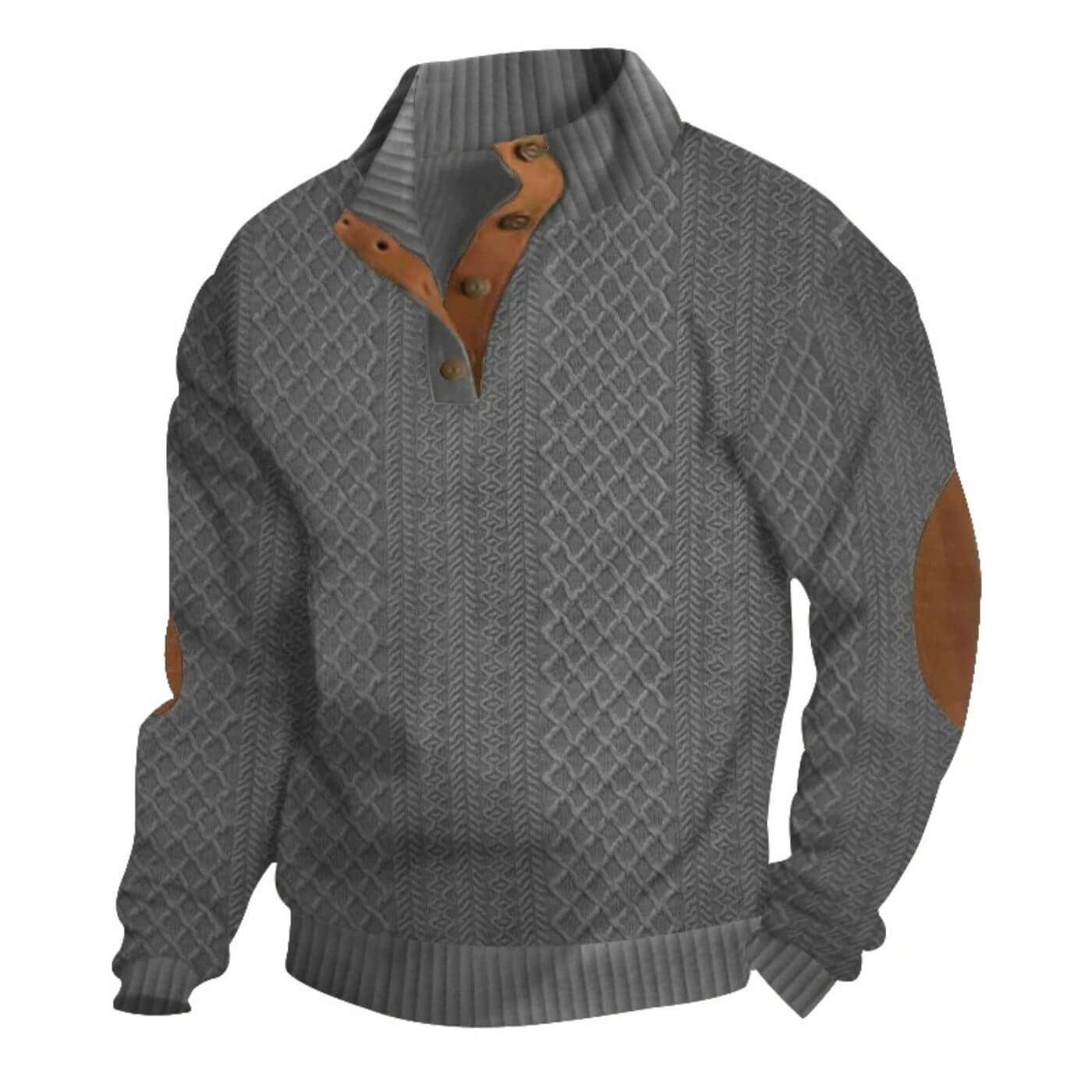 Marcus™ – Klassischer Rippstrickpullover