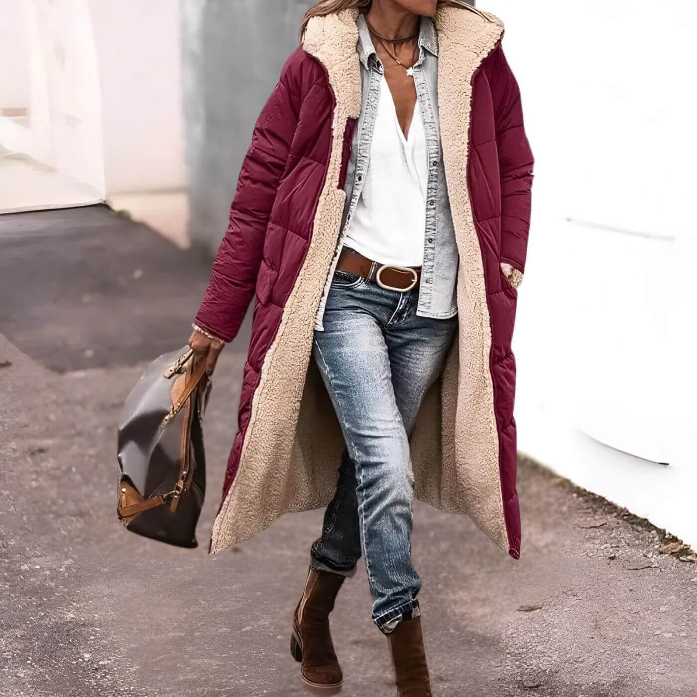 Michelle™ - Warmer und Vielseitiger Wintermantel