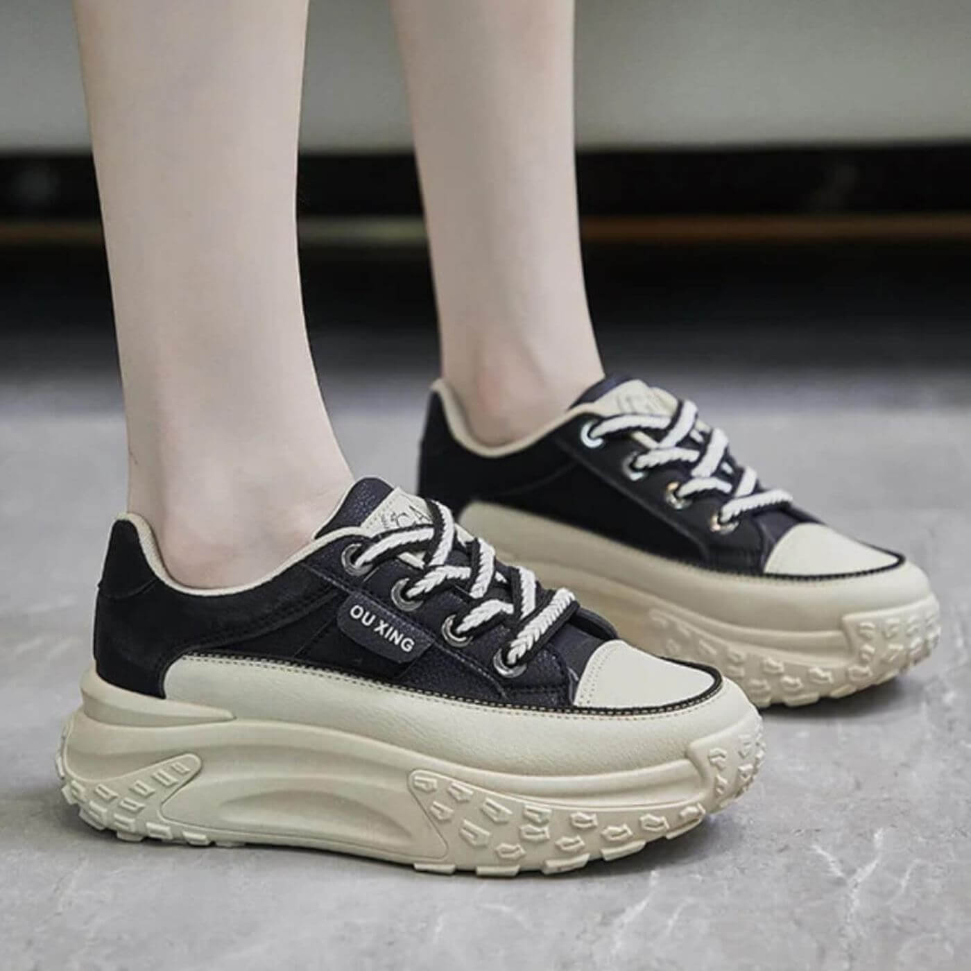 Miluna™ – Bequeme Sneakers mit Hoher Sohle