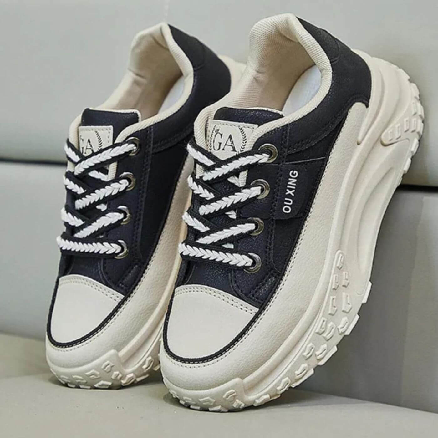 Miluna™ – Bequeme Sneakers mit Hoher Sohle