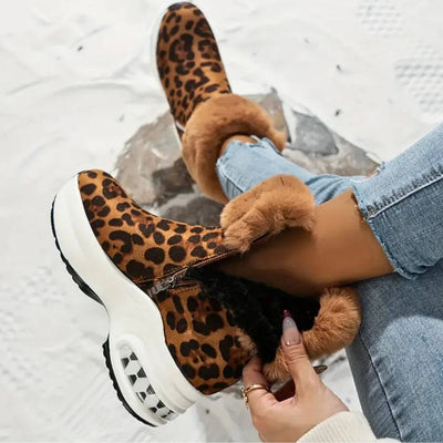 Mira™ - Winter-Schneestiefel mit Kunstfell