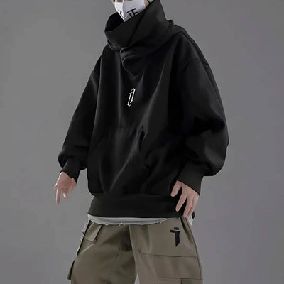 Ninja | Oversize Hoodie mit doppelter Kapuze