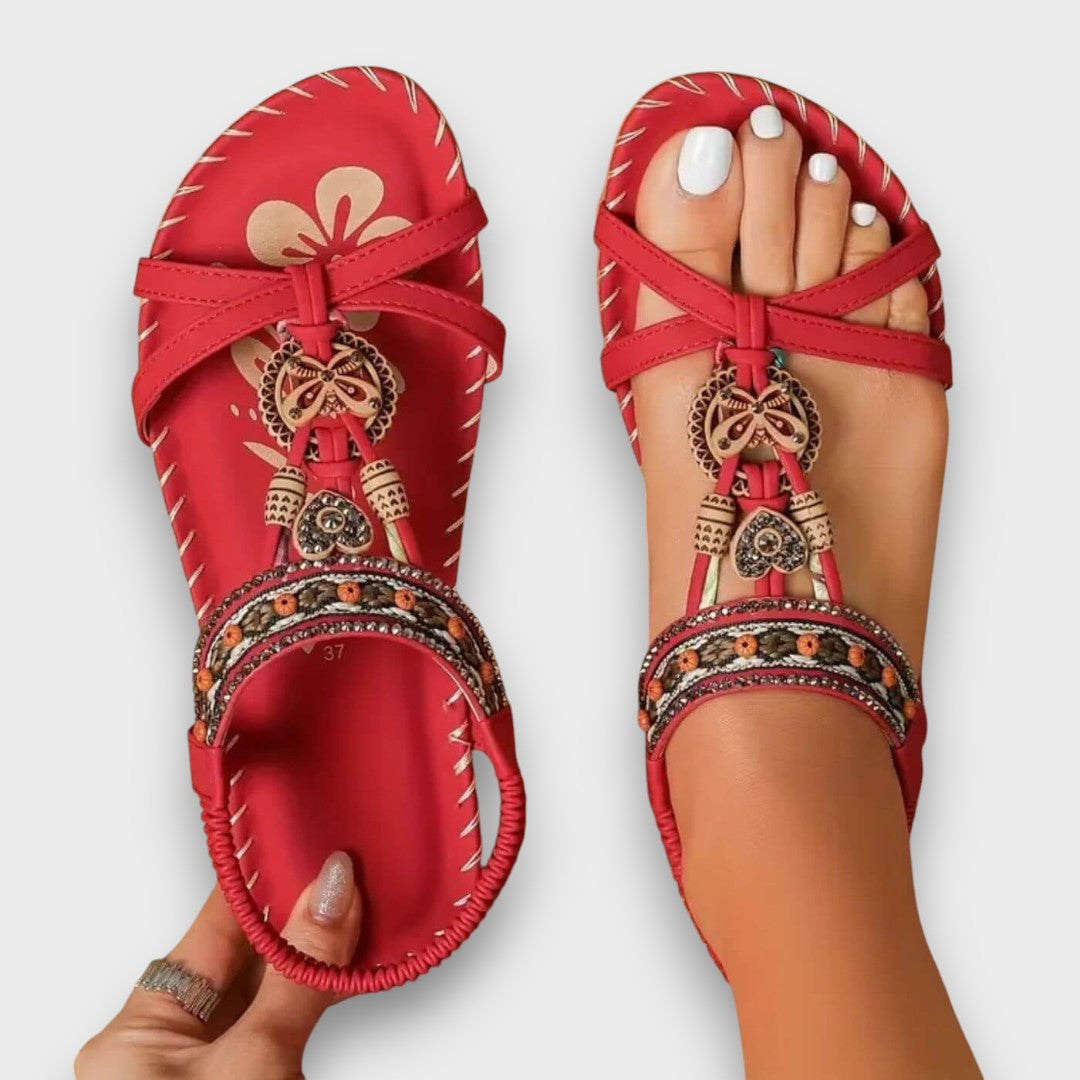 Arlena – Boho-Sandalen mit orthopädischem Komfort