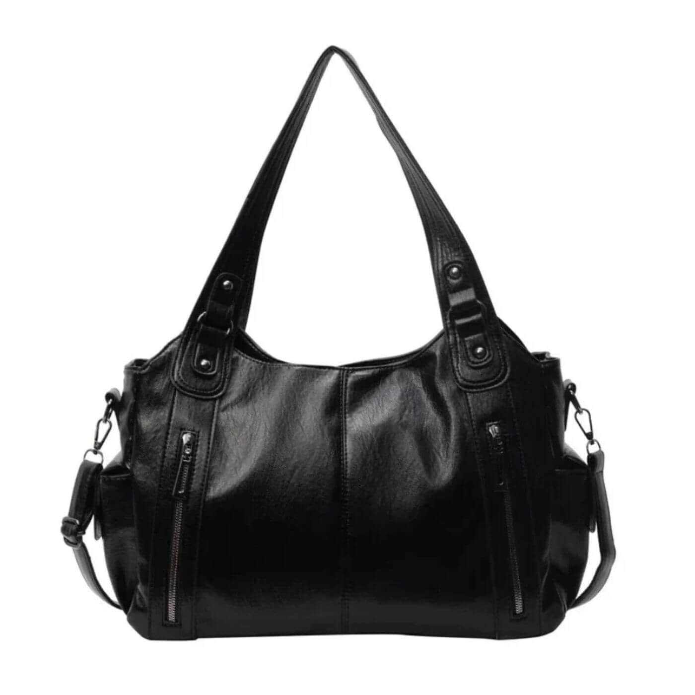 Nora™ - Klassische Ledertasche