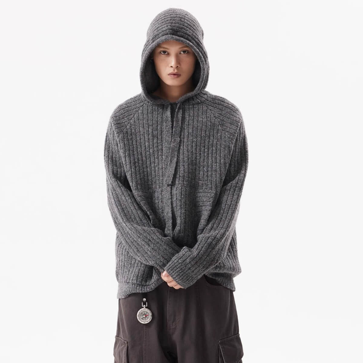 PAUL | Kapuzenpulli aus Baumwolle mit Kordelzug und weicher Innenseite