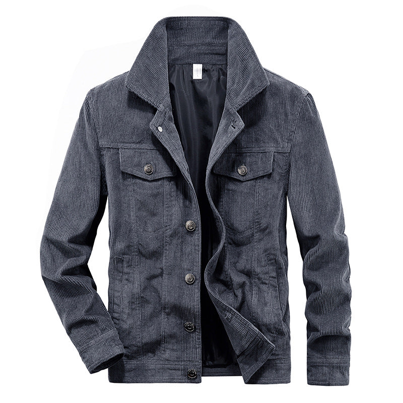 Priscilla - Dünne Cordjacke für Männer