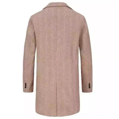 Herren eleganter Woll-Trenchcoat Aliams