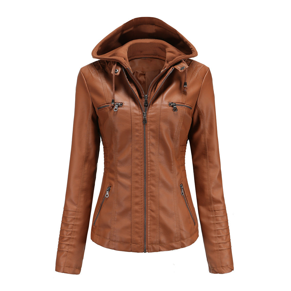 Ingrid | Stylische Lederjacke mit moderner Passform