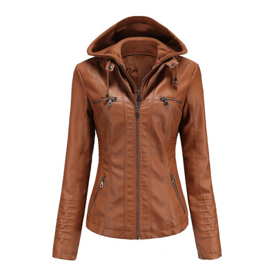 Ingrid | Stylische Lederjacke mit moderner Passform