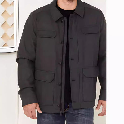 Herren Übergangsjacke mit praktischen Taschen und modernem Schnitt Aliams