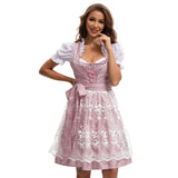 753870 Rosa（Oberteil + Rock + Schürze + Schleife）