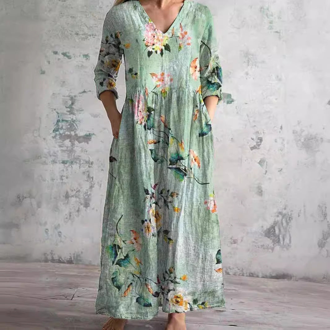 Robe Blooming Grace Bo – Elegante Blumenpracht und Raffinesse