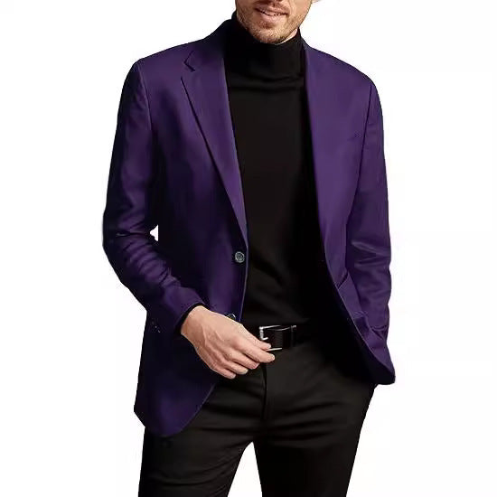Herren eleganter Blazer mit feinem Schnitt Aliams