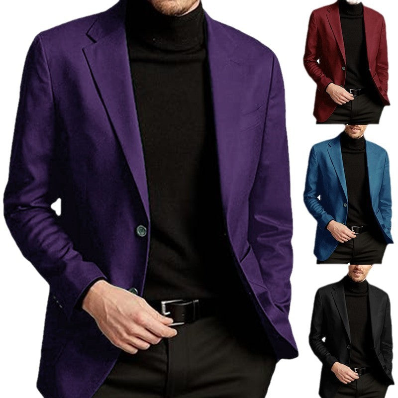 Herren eleganter Blazer mit feinem Schnitt Aliams