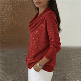 Rot Glitzernd