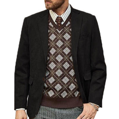 Herren eleganter Blazer im modernen Stil Aliams