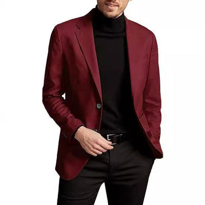 Herren eleganter Blazer mit feinem Schnitt Aliams
