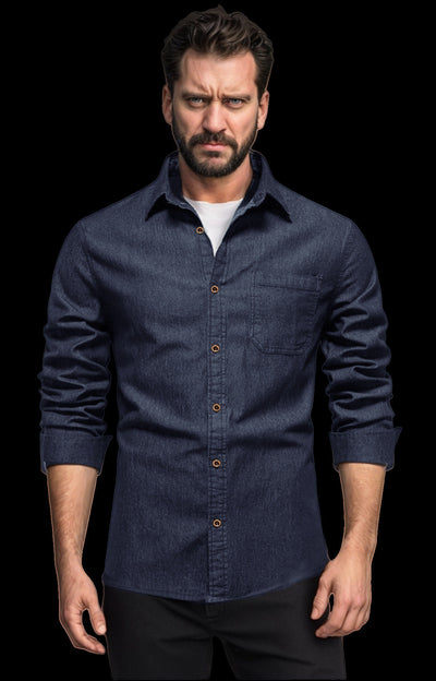 Herren Denim Hemd Aliams