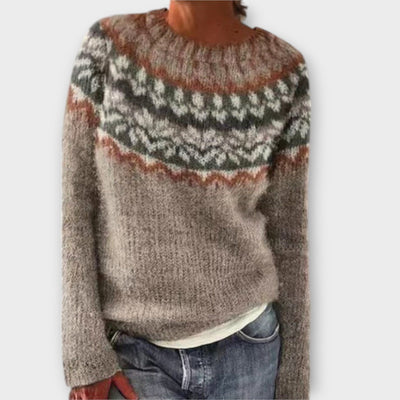 Pelina – Vintage Strickpullover für Damen