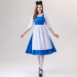 0929【Kleid + Haarreif + Schürze】