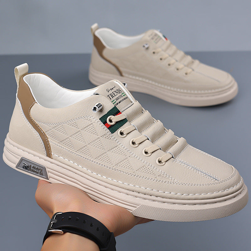 Hamish - Herren Leder Turnschuhe