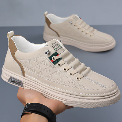 Hamish - Herren Leder Turnschuhe