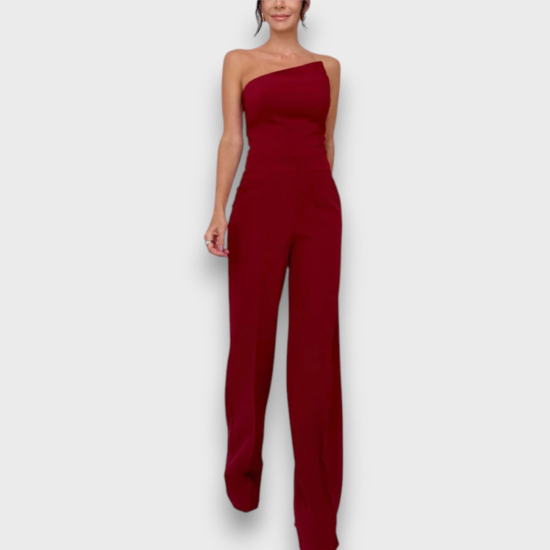 Kuma – Asymmetrischer Jumpsuit in stiller Balance