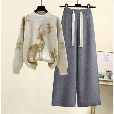 Senta | Trendiges Plus-Size-Strickset mit modernem Schnitt