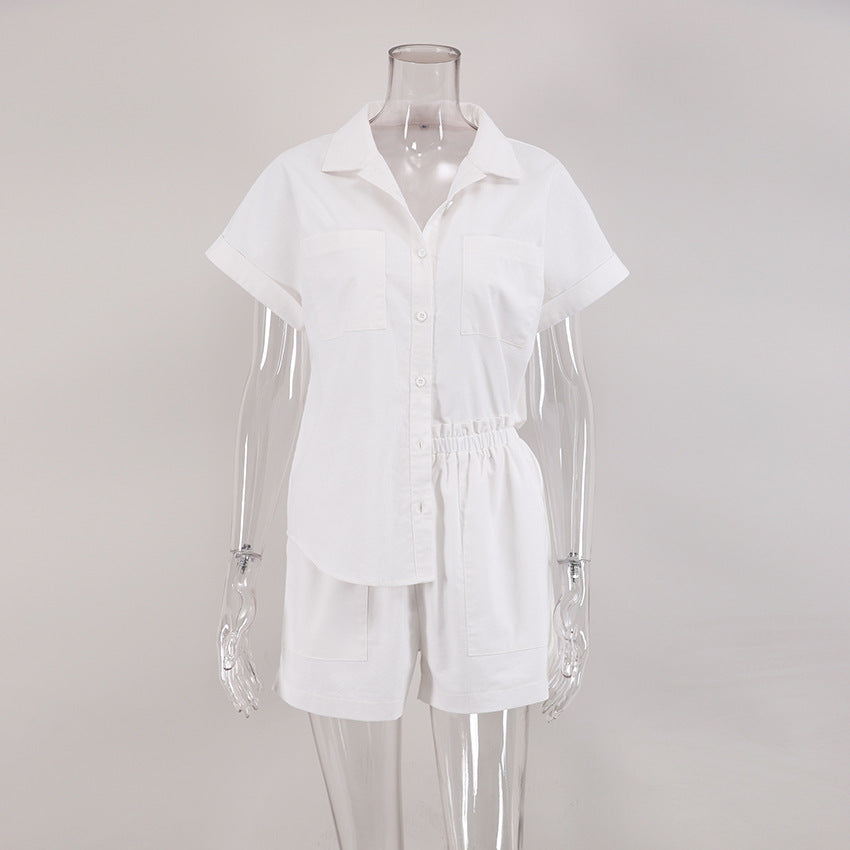 ISABELA - Kurzarm-Shirt und Short-Set