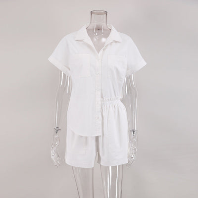 ISABELA - Kurzarm-Shirt und Short-Set