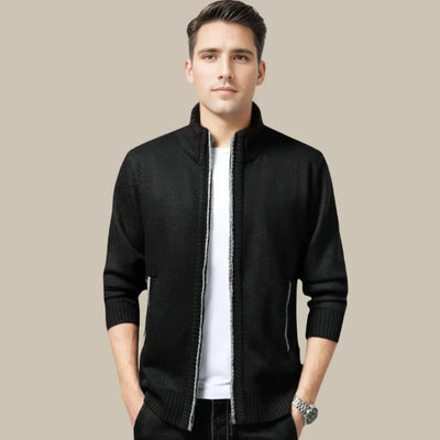 Herren Casual Strickjacke - Modern & Bequem