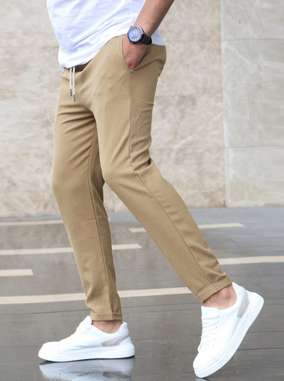 Atlden | Slim Fit Joggerhose mit Tunnelzug