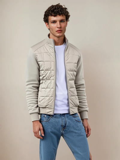 Klassische Steppjacke für Herren - Wattiert & Wasserabweisend