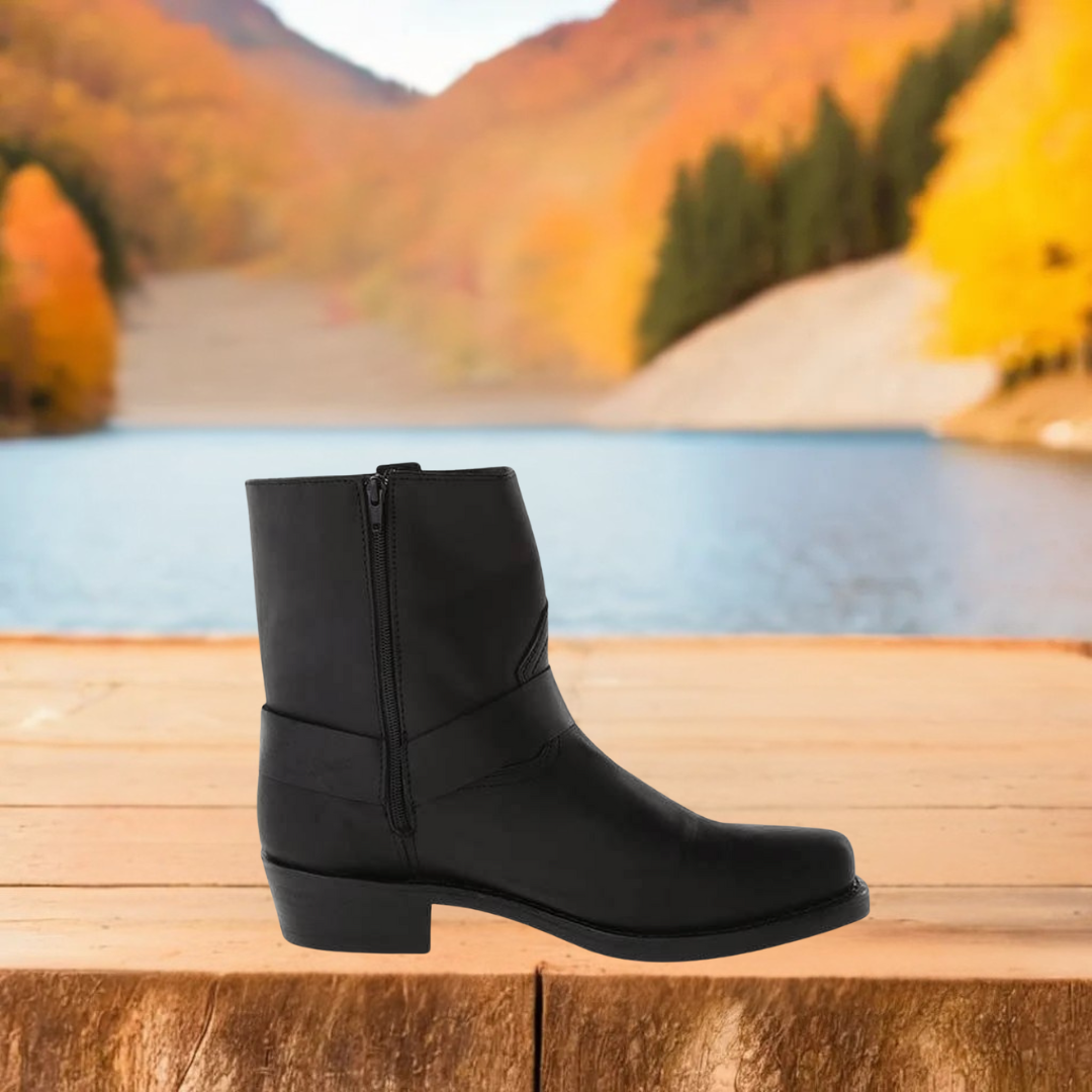 Jannes | Robuste Bikerstiefelette für jeden Tag