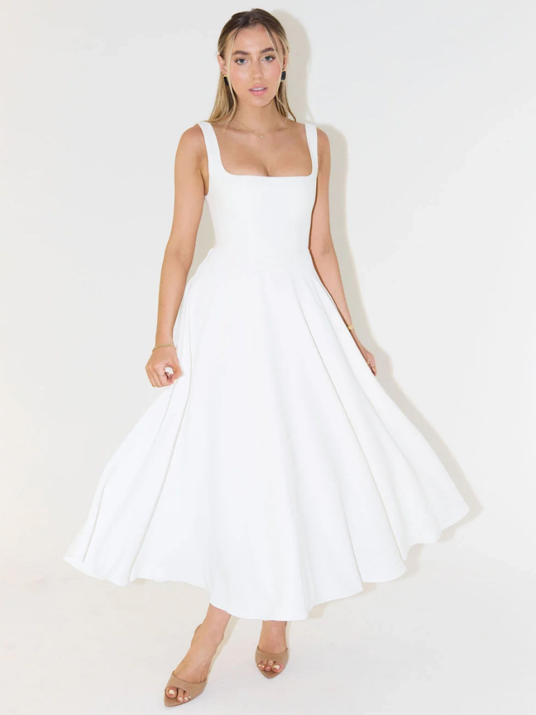 Serenya – Elegantes Midikleid